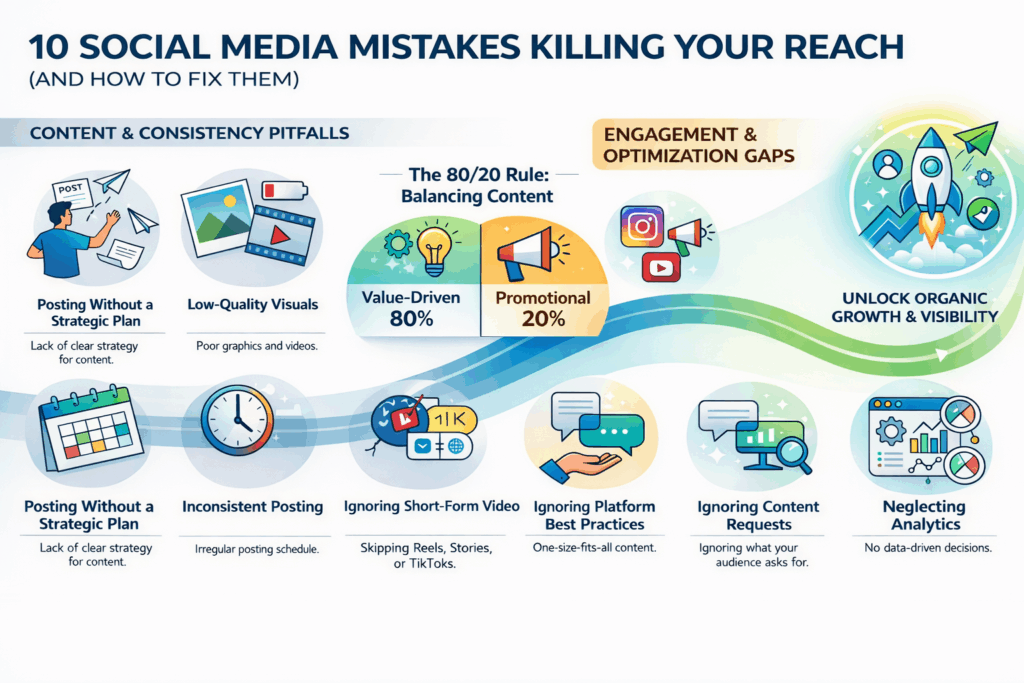 social media mistakes